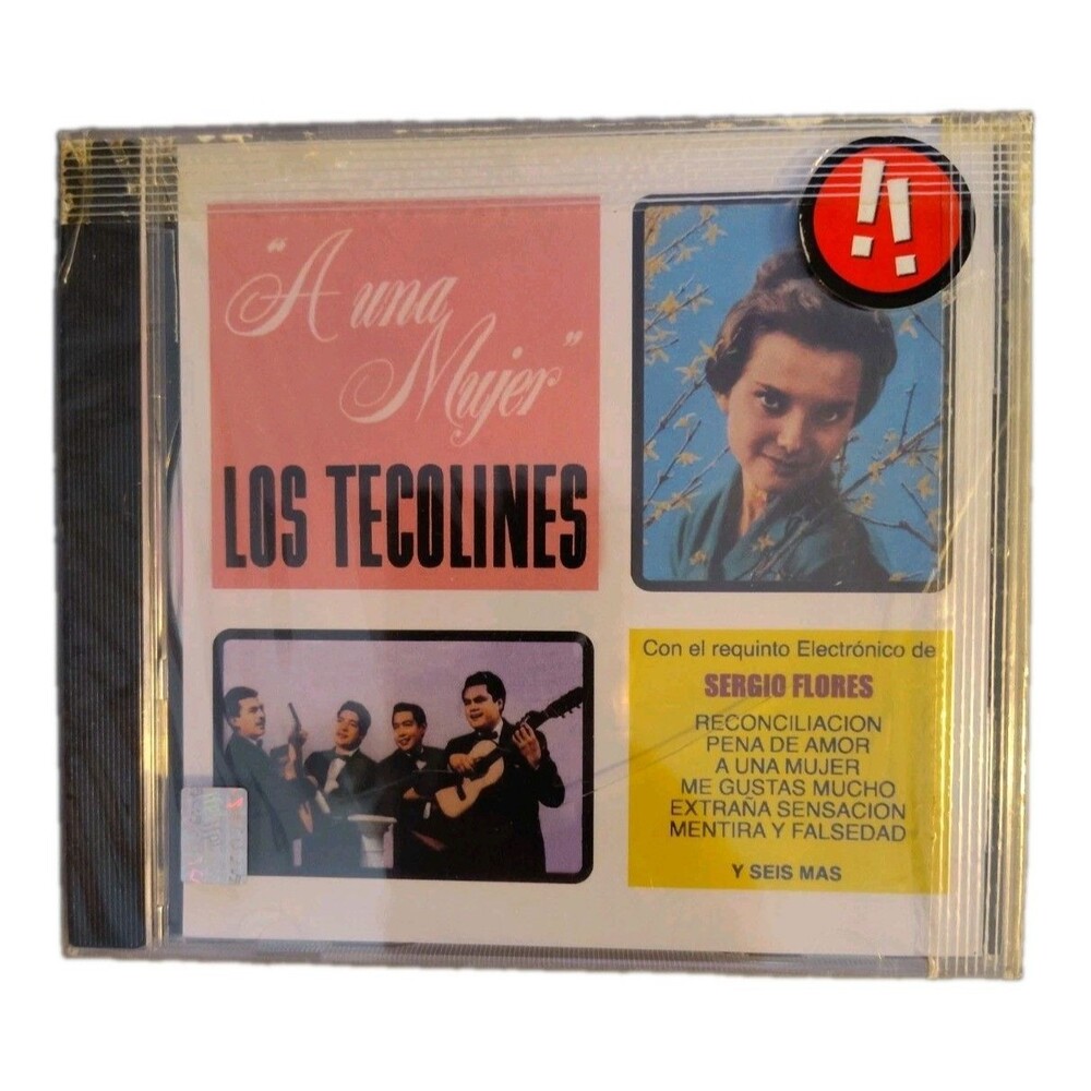 LOS TECOLINES A UNA MUJER CD Sergio Flores Peerless Bolero Latin NEW SEALED